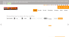 Desktop Screenshot of fincasmolina.com